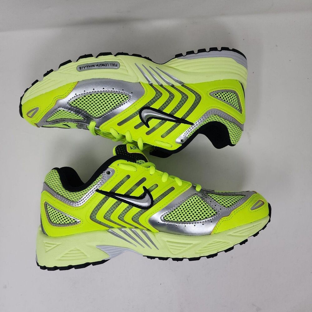 Nike Air Pegasus Shoes Womens Size 8.5 Yellow Silver Running Sneakers Gym Casual - Picture 7 of 8